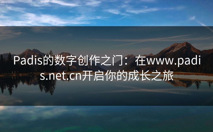 Padis的数字创作之门：在www.padis.net.cn开启你的成长之旅